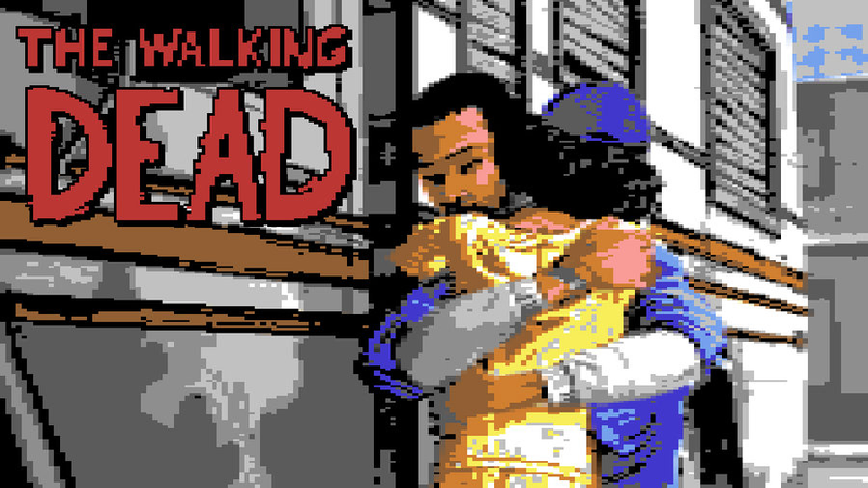 Illustration for article titled I Would Play The C64 Version Of The Walking Dead Until The End Of Days
